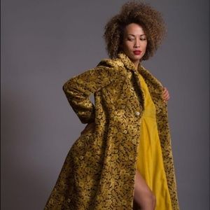 Custom 60's Coat - Nearly Floor Length!